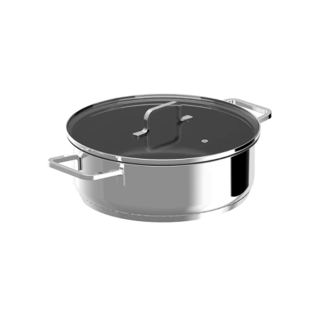 Hélix Cov. Sauteuse 2 anses 28 cm 5,50 L SS18/11