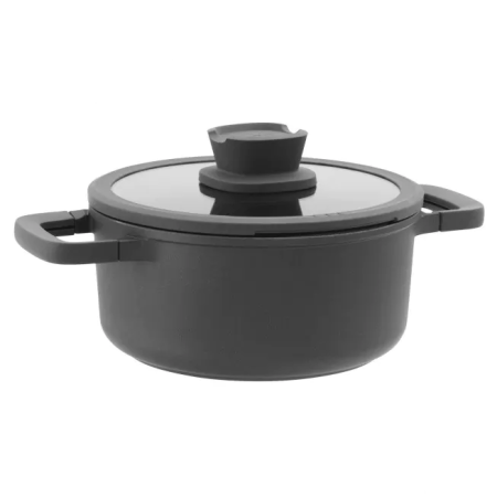 Cocotte avec couvercle antiadhésive Stone+ 20cm